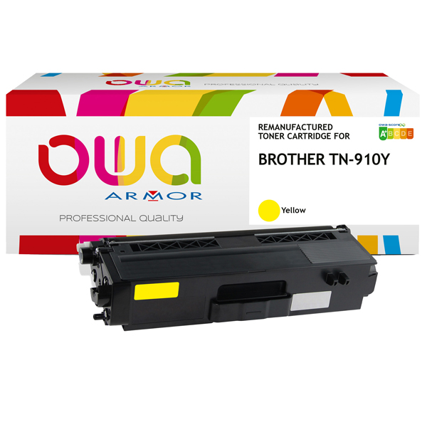 MD_ARMK18072 Armor - Toner Compatibile per Brother TN910 - Giallo - TN910Y-STA - 9.000 pag - immagine 1