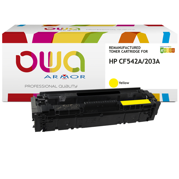 MD_ARMK18115 Armor - Toner Compatibile per Hp 203A - Giallo - CF542A - 1.300 pag - immagine 1