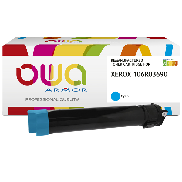 MD_ARMK18346 Armor - Toner Compatibile per Xerox PHASER 6510 / WORKCENTRE 6515 - Ciano - 106R03690 - 4.300 pag - immagine 1