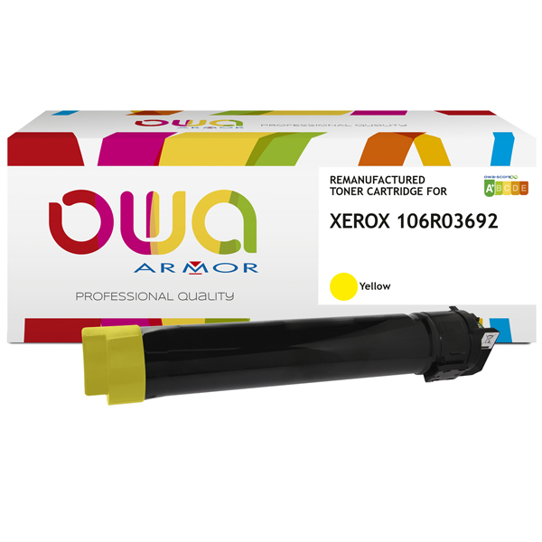 MD_ARMK18348 Armor - Toner Compatibile per Xerox PHASER 6510 / WORKCENTRE 6515 - Giallo - 106R03692 - 4.300 pag - immagine 1
