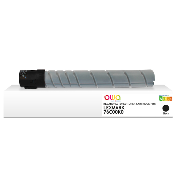 MD_ARMK18582 Armor - Toner Compatibile per Lexmark - Nero - 76C00K0 - 18.500 pag - immagine 1