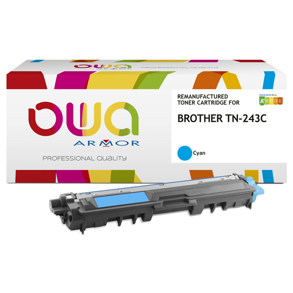 MD_ARMK18598 Armor - Toner Compatibile per Brother TN243 - Ciano - TN243C - 1.000 pag - immagine 1