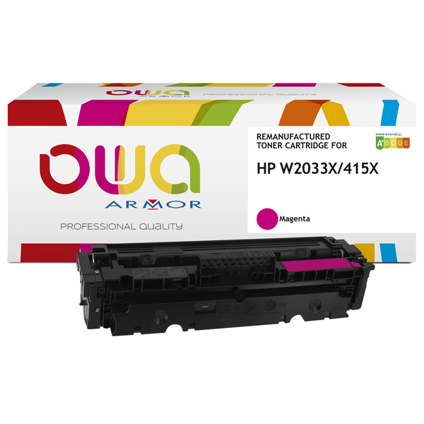 MD_ARMK18647 Armor - Toner Compatibile per Hp 415X - Magenta - W2033X - 6.000 pag - immagine 1