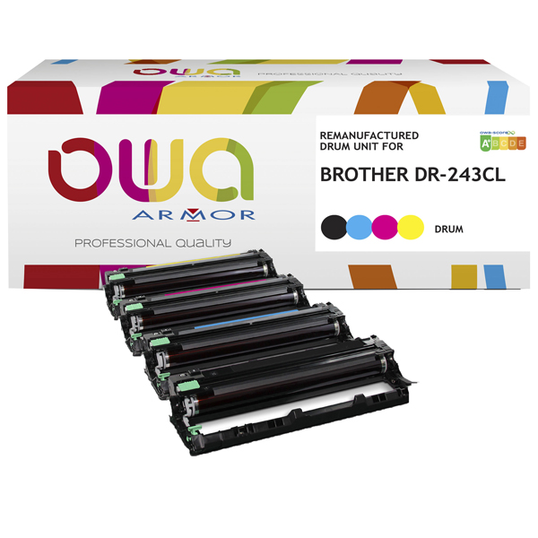 MD_ARMK18951 Armor - Tamburo Compatibile per Brother - Colore - DR243CL - 18.000 pag - immagine 1