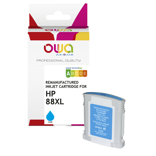 MD_ARMK20257 Armor - Cartuccia ink Compatibile per Hp 88XL - Ciano - K20257OW - 35 ml - immagine 1