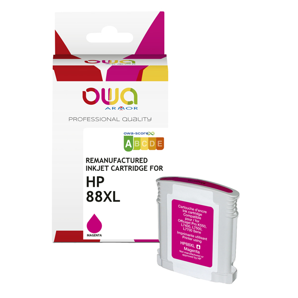 MD_ARMK20258 Armor - Cartuccia ink Compatibile per Hp 88XL - Magenta - K20258OW - 35 ml - immagine 1