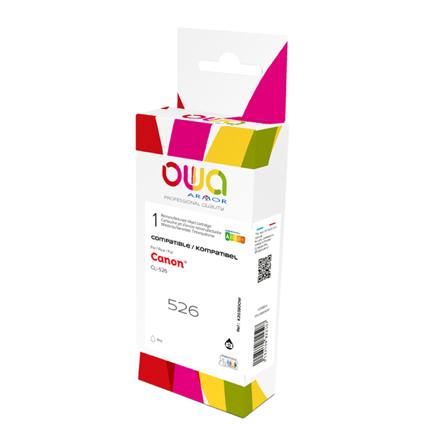 MD_ARMK20380 Armor - Cartuccia ink Compatibile per Canon - Nero - CLI-526Bk - 10,5 ml - immagine 1