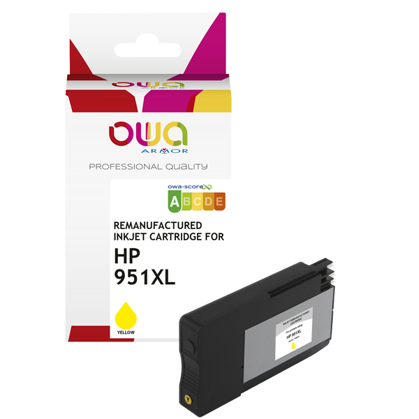 MD_ARMK20420 Armor - Cartuccia Compatibile per Hp 951XL - Giallo - CN048AE - immagine 1