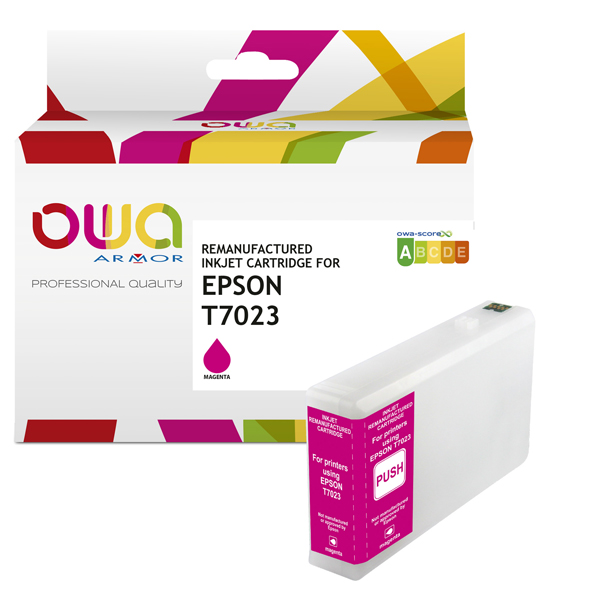 MD_ARMK20435 Armor - Cartuccia Compatibile per Epson T7023 - Magenta - C13T70234010 - immagine 1