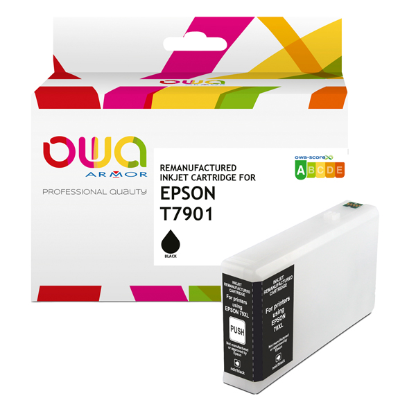 MD_ARMK20625 Armor - Cartuccia ink Compatibile per Epson T7901XL - Nero - K20625OW - 45,5 ml - immagine 1