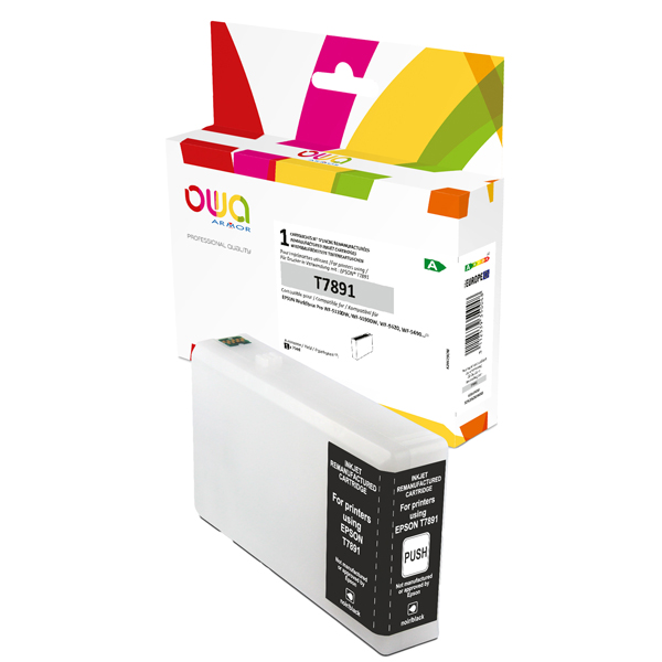 MD_ARMK20629 Armor - Cartuccia Compatibile per Epson T7891XXL - Nero - C13T789140 - immagine 1