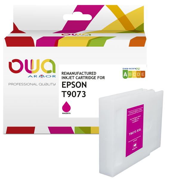 MD_ARMK20774 Armor - Cartuccia Compatibile per Epson T9073 - Magenta - C13T907340 - immagine 1