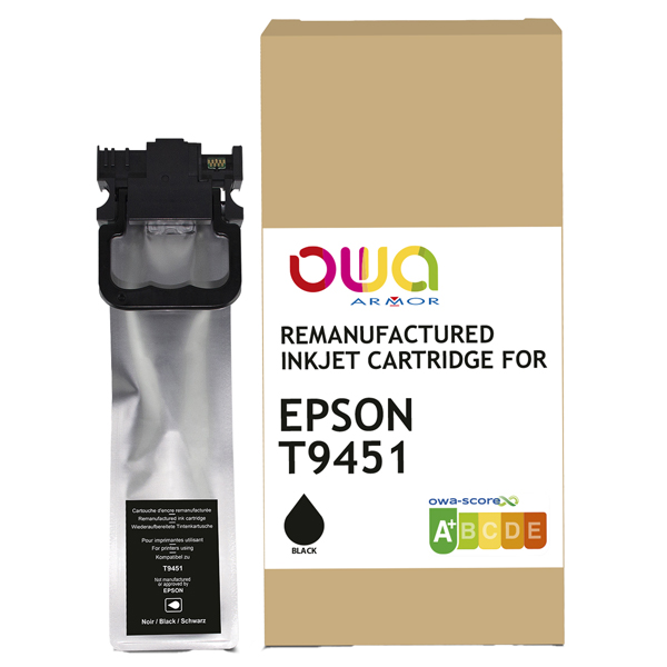 MD_ARMK20802 Armor - Cartuccia ink Compatibile per Epson T945 - Nero - K20802OW - 100 ml - immagine 1