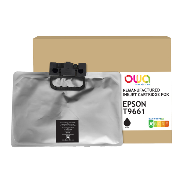 MD_ARMK2095O Armor Toner Compatibile per Epson Nero per T9661 _40.000 pag - immagine 1