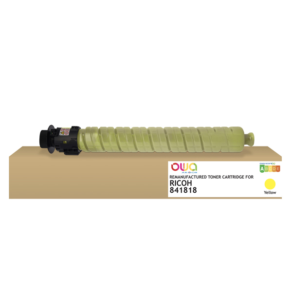 MD_ARMK40105 Armor - Toner Compatibile per Ricoh Aficio MPC3003/C3004/C3503/C3504 - Giallo - 841818 - 18.000 pag - immagine 1