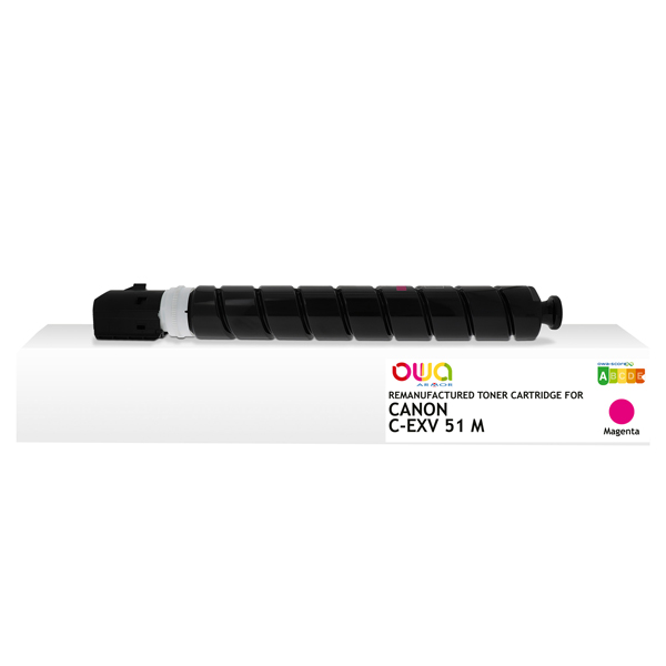 MD_ARMK40261 Armor - Toner Compatibile per Canon - Magenta - C-EXV51 - 60.000 pag - immagine 1