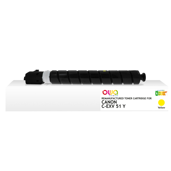 MD_ARMK40262 Armor - Toner Compatibile per Canon - Giallo - C-EXV51 - 60.000 pag - immagine 1