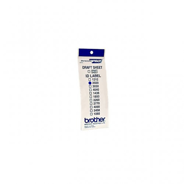 MD_BRO-ID2020 Brother - Etichette - 20x20 mm - ID2020 - immagine 1