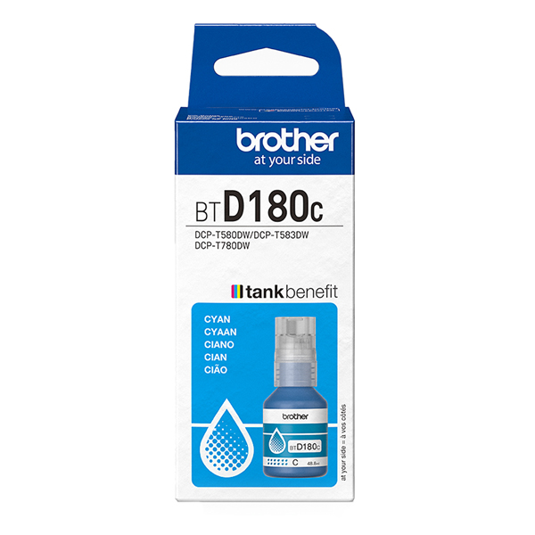 MD_BROBTD180C Brother - Cartuccia - Ciano - BTD180C - 5.000 pag - immagine 1