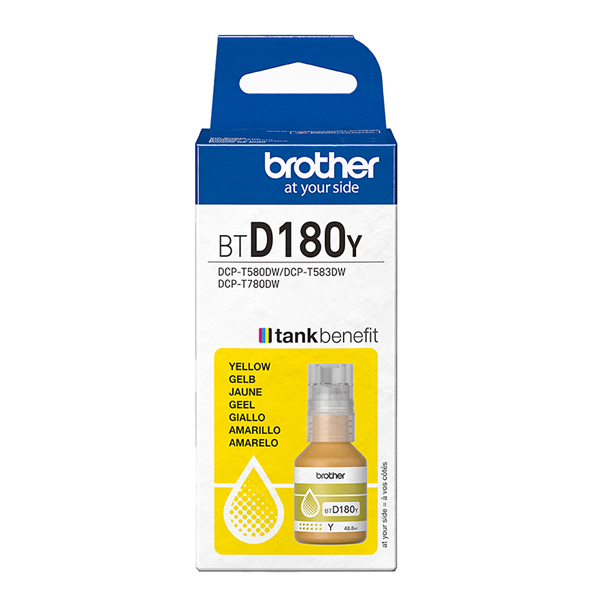 MD_BROBTD180Y Brother - Cartuccia - Giallo- BTD180Y - 5.000 pag - immagine 1