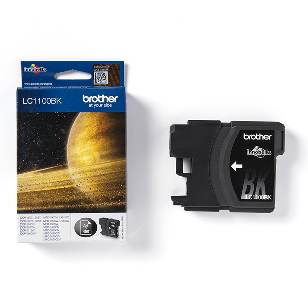 MD_BROLC1100BK Brother - Cartuccia - Nero - LC1100BK - 450 pag - immagine 1