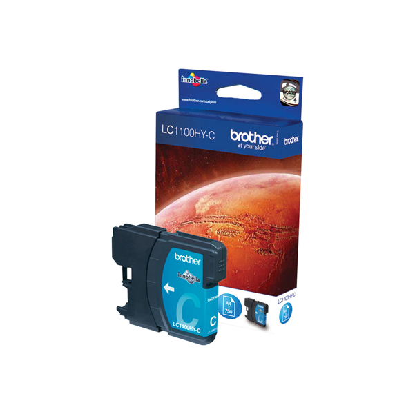 MD_BROLC1100HYC Brother - Cartuccia - Ciano - LC1100HYC - 900 pag - immagine 1