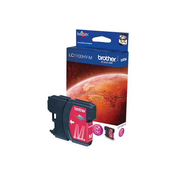 MD_BROLC1100HYM Brother - Cartuccia - Magenta - LC1100HYM - 900 pag - immagine 1