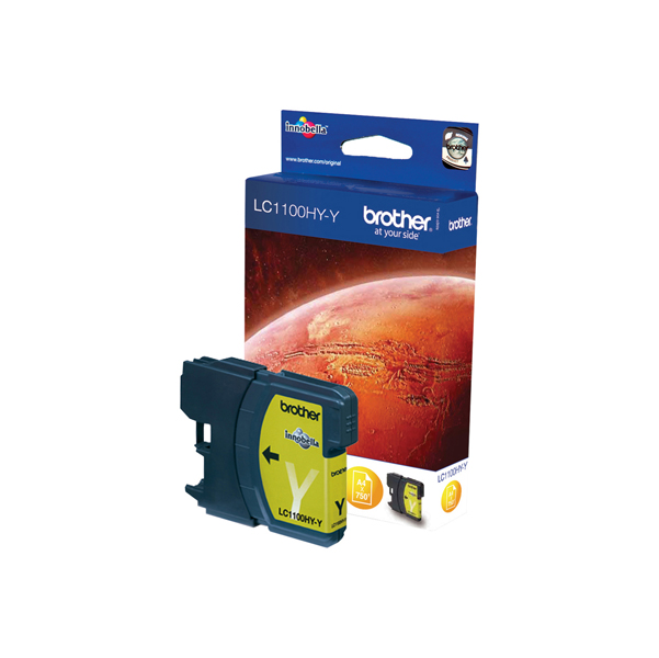 MD_BROLC1100HYY Brother - Cartuccia - Giallo - LC1100HYY - 900 pag - immagine 1