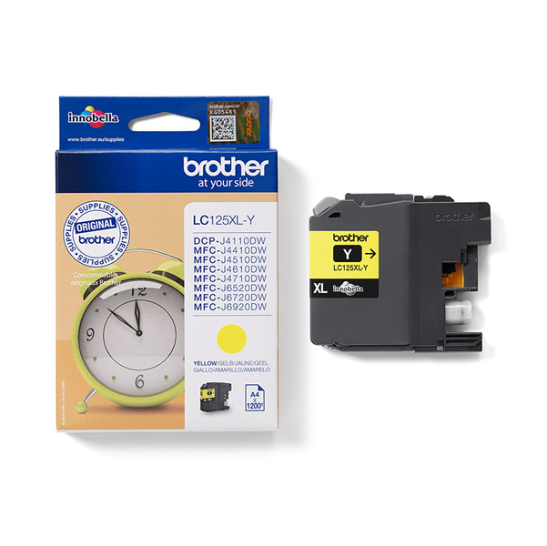 MD_BROLC125XLY Brother - Cartuccia - Giallo - LC125XLY- 1200 pag - immagine 1