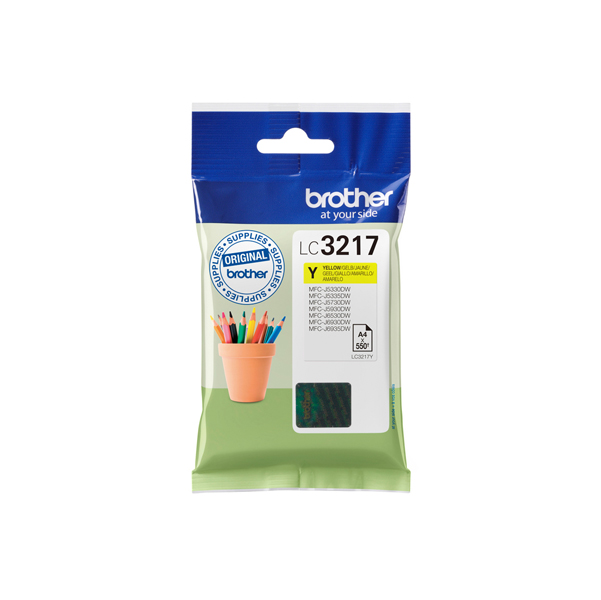 MD_BROLC3217Y Brother - Cartuccia - Giallo - LC3217Y - 550 pag - immagine 1
