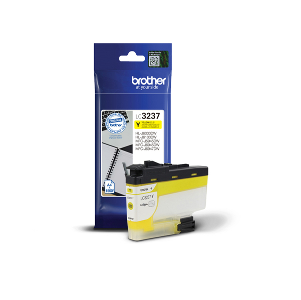 MD_BROLC3237Y Brother - Cartuccia - Giallo - LC3237Y - 1500 pag - immagine 1