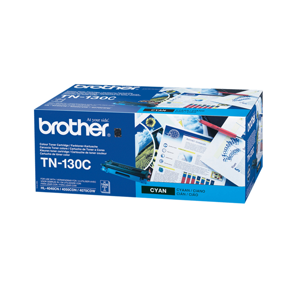 MD_BROTN130C Brother - Toner - Ciano - TN130C - 1500 pag - immagine 1