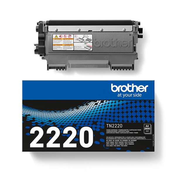 MD_BROTN2220 Brother - Toner - Nero - TN2220 - 2600 pag - immagine 1