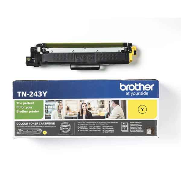 MD_BROTN243Y Brother - Toner - Giallo - TN243Y - 1000 pag - immagine 1