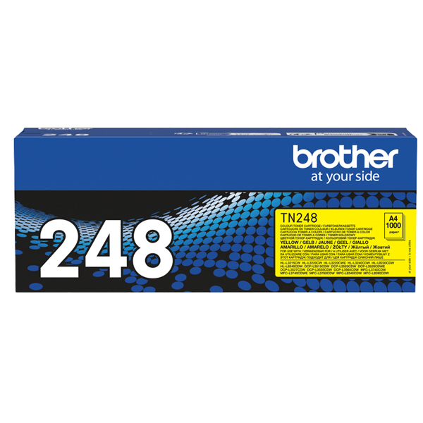 MD_BROTN248Y Brother originale - Toner - Giallo - TN248Y - 1.000 pag - immagine 1