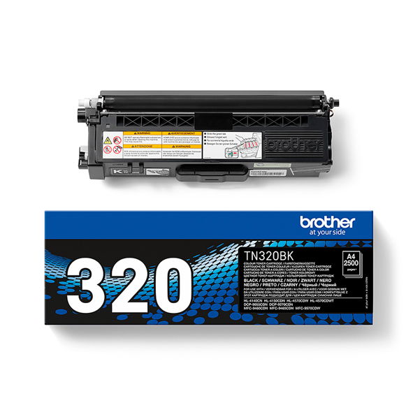 MD_BROTN320BK Brother - Toner - Nero - TN320BK - 2500 pag - immagine 1