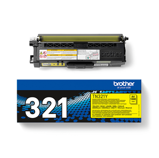 MD_BROTN321Y Brother - Toner - Giallo -TN321Y -1500 pag - immagine 1