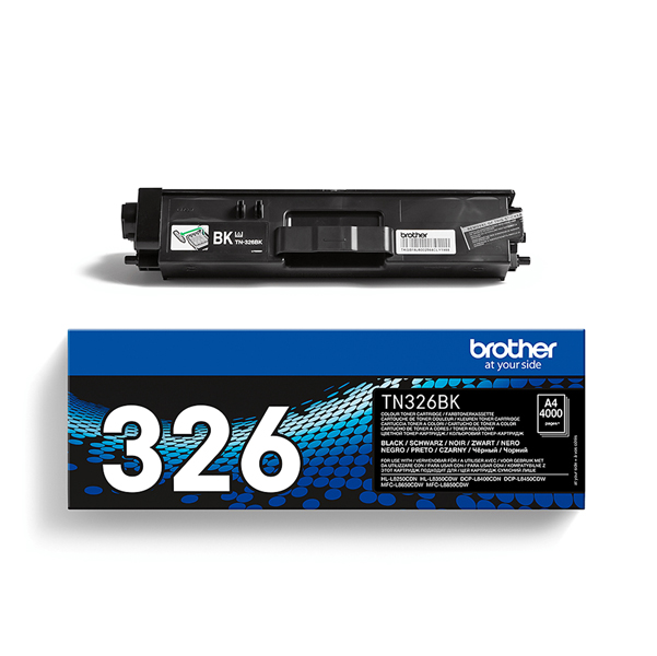 MD_BROTN326BK Brother - Toner - Nero - TN326BK - 4000 pag - immagine 1