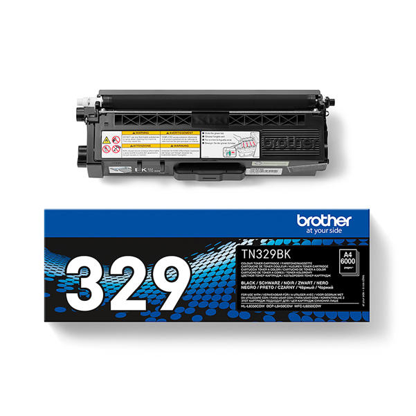 MD_BROTN329BK Brother - Toner - Nero - TN329BK - 6000 pag - immagine 1