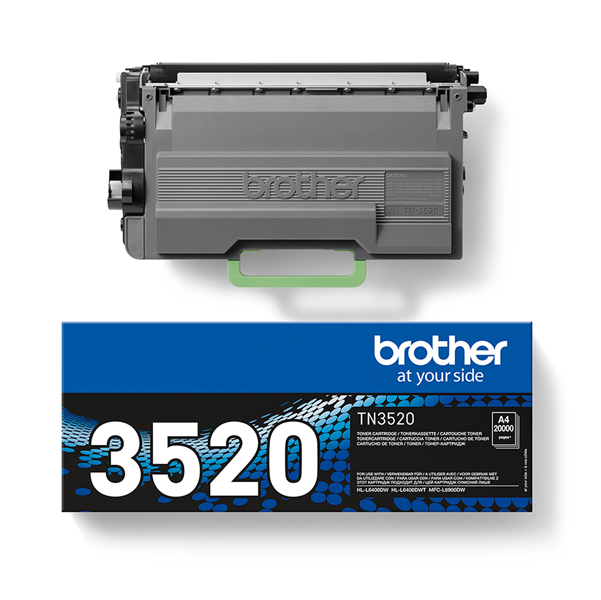 MD_BROTN3520 Brother - Toner - Nero - TN3520 - 20.000 pag - immagine 1