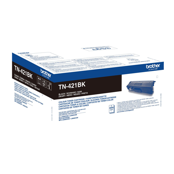 MD_BROTN421BK Brother - Toner - Nero - TN421BK - 3000 pag - immagine 1