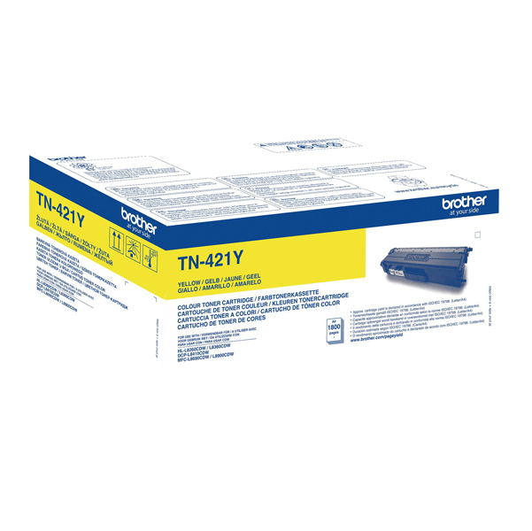 MD_BROTN421Y Brother - Toner - Giallo -TN421Y -1800 pag - immagine 1