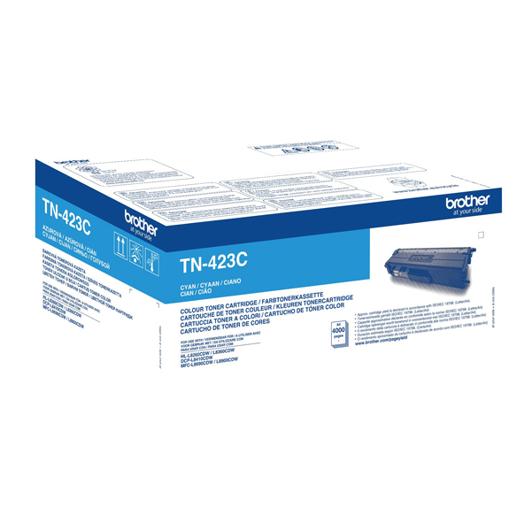 MD_BROTN423C Brother - Toner - Ciano - TN423C - 4000 pag - immagine 1