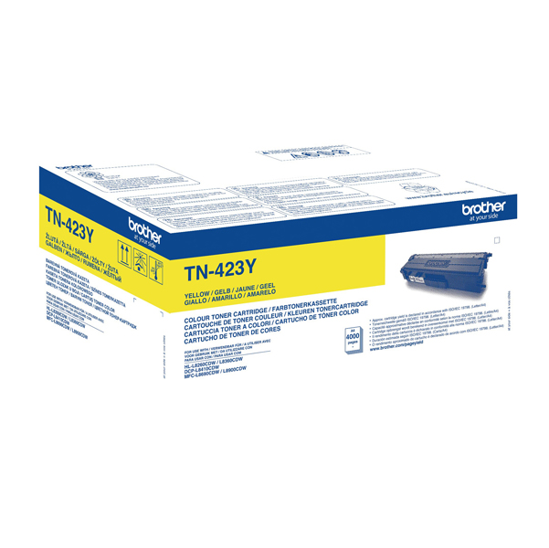 MD_BROTN423Y Brother - Toner - Giallo -TN423Y - 4000 pag - immagine 1
