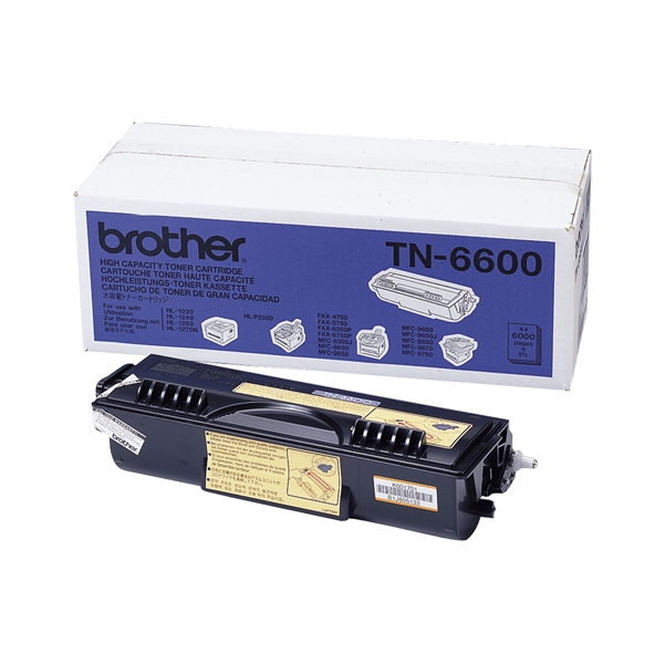 MD_BROTN6600 Brother - Toner - Nero - TN6600 - 6000 pag - immagine 1