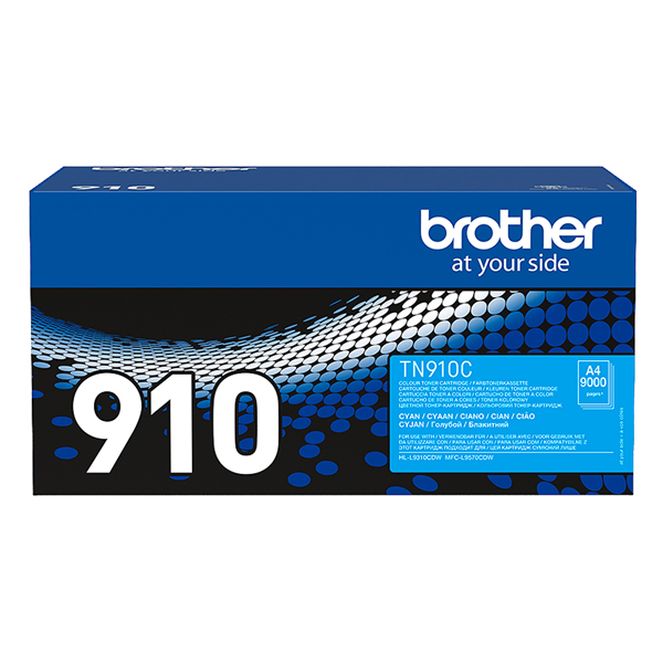 MD_BROTN910C Brother - Toner - Ciano - TN910C - 9.000 pag - immagine 1