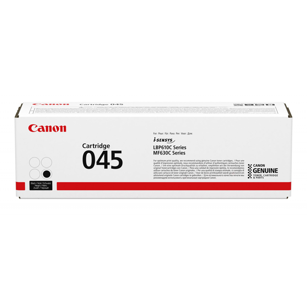 MD_CAN045BK Canon - Toner - Nero - 1242C002 - 1.400 pag - immagine 1