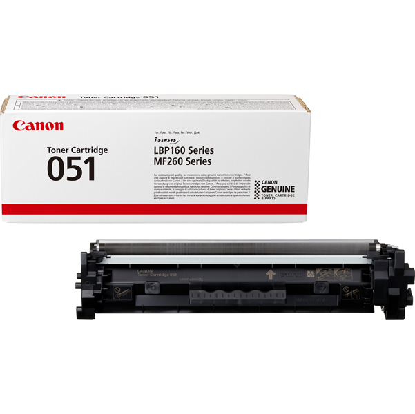 MD_CAN051BK Canon - Toner - Nero - 2168C002 - 1.700 pag - immagine 1