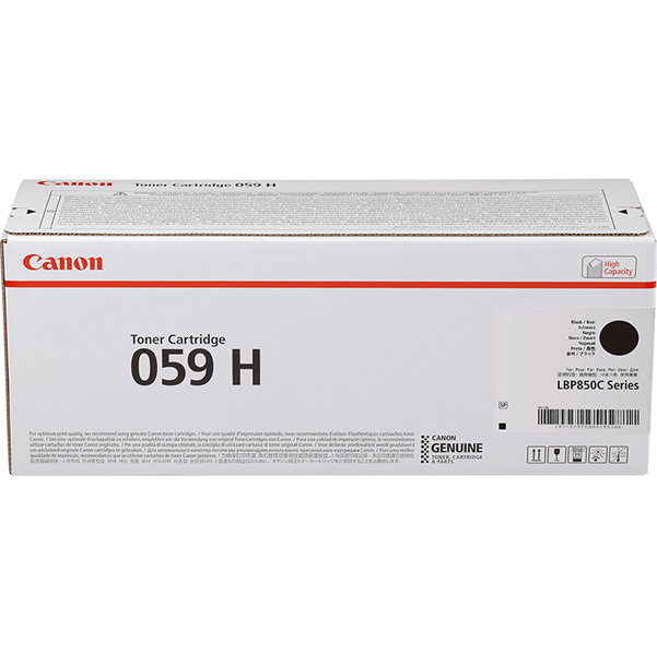 MD_CAN059HBK Canon - Toner - Nero - 3627C001 - 15.500 pag - immagine 1