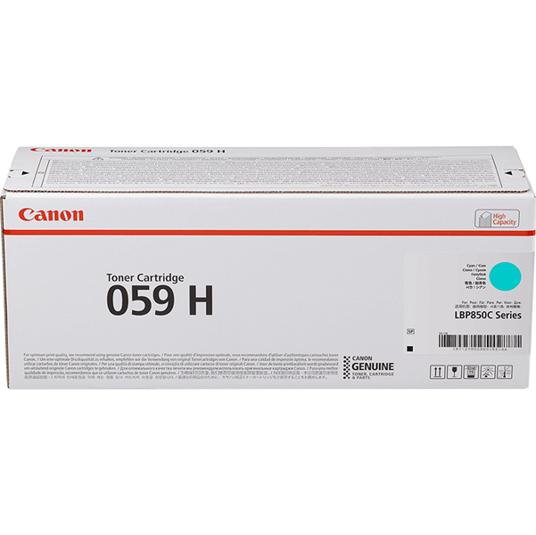 MD_CAN059HC Canon - Toner - Ciano - 3626C001 - 13.500 pag - immagine 1